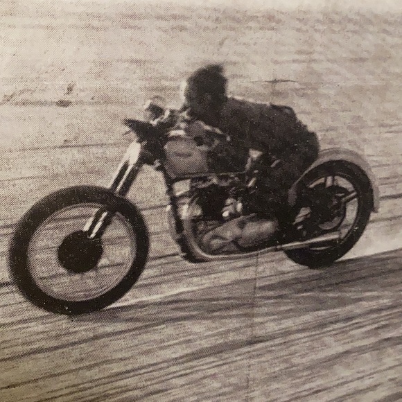 MOTORCYCLIST MAGAZINE | Professionally Framed Photo for Mancave Rare 1970s - Picture 7 of 9